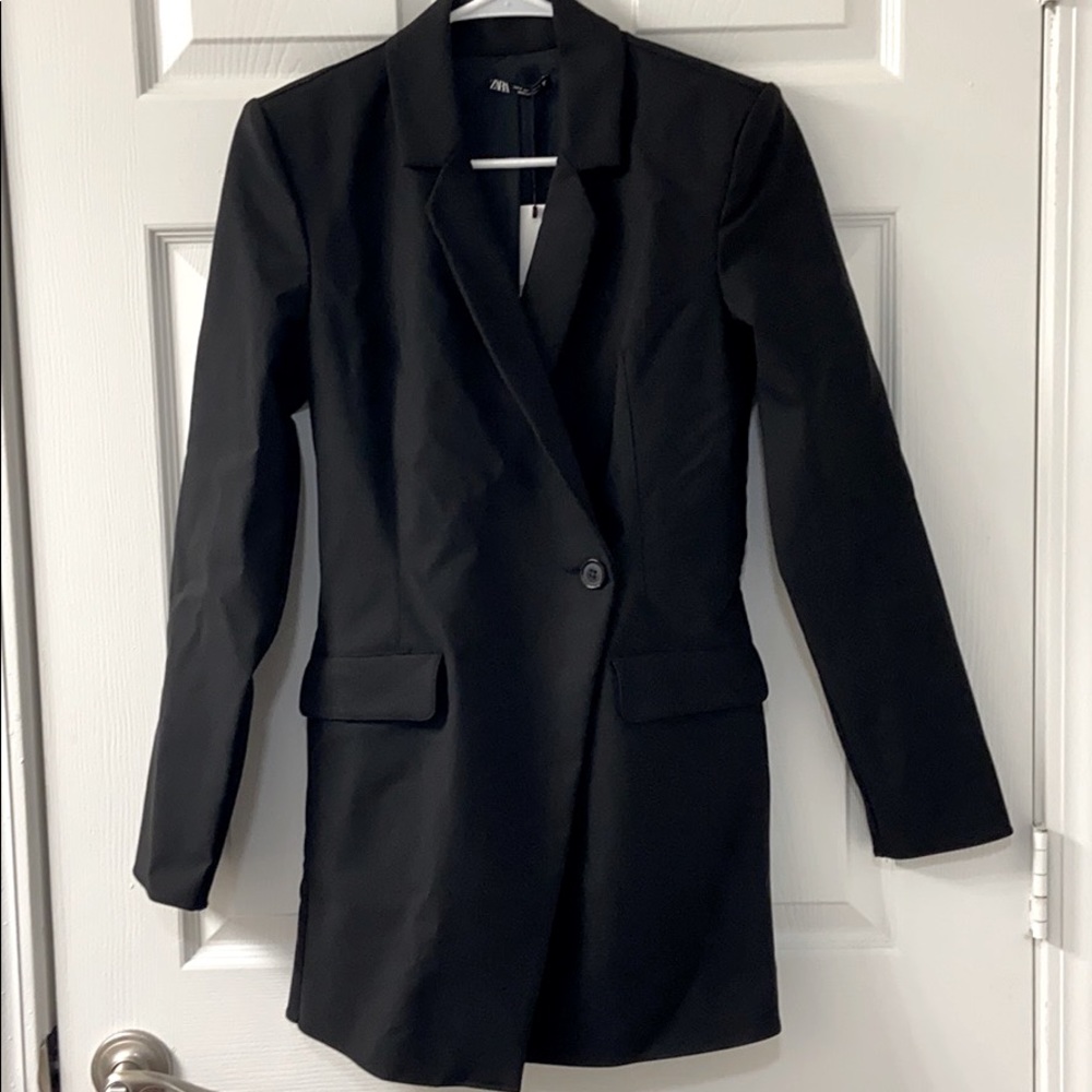 Zara - Black Blazer Dress